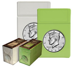 Half Dollar Coin Display Slab Foam Inserts - Colored