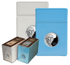 Nickel Coin Display Slab Foam Inserts - Colored