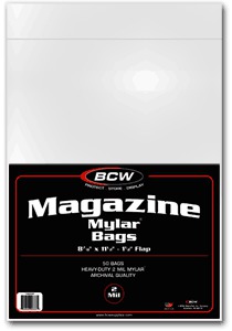 Magazine Bags Mylar Bags 2 Mil