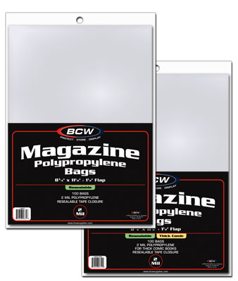 Resealable Magazine Bags