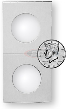 Paper Flips - Half Dollar - Bulk