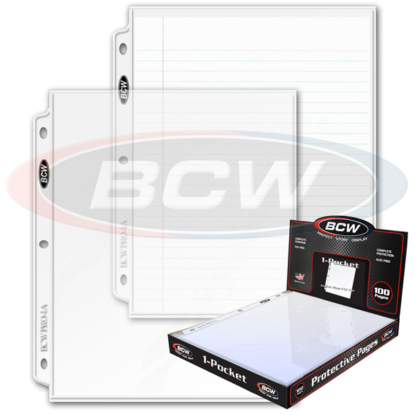 Pro 1-Pocket Page
