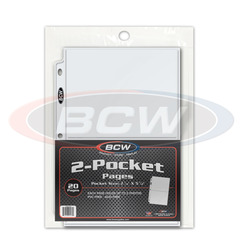 Pro 2-Pocket Page (20ct Pack)