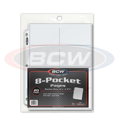 Pro 8-Pocket Page (20ct Pack)