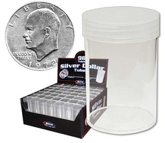 Eisenhower/Morgan Dollar Tube - Round