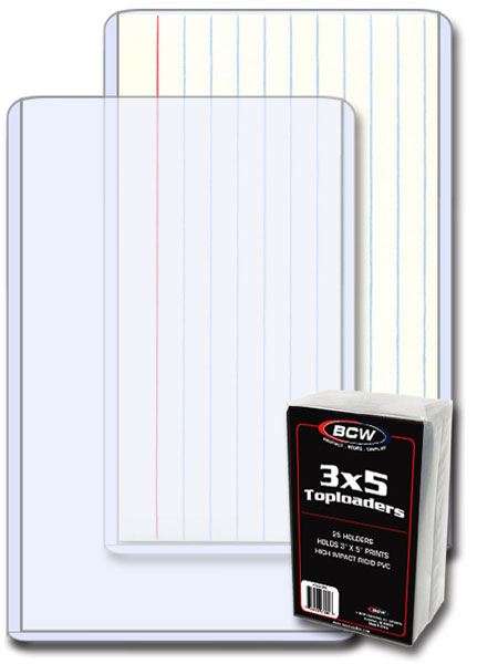 3 X 5 - Topload Holder