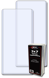 3 X 7 - Ticket Topload Holder