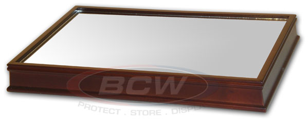Wood Base for Football Holder - OBLONG
