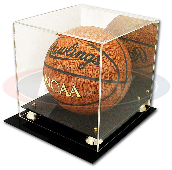 Deluxe Acrylic Basketball Display - With Mirror