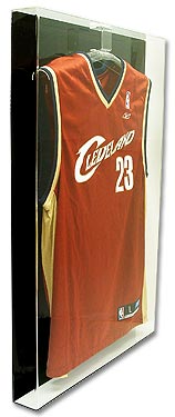 Deluxe Acrylic Small Jersey Display - Black Back