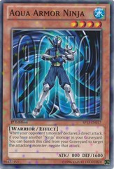 Aqua Armor Ninja - SP13-EN017 - Starfoil Rare - Unlimited Edition