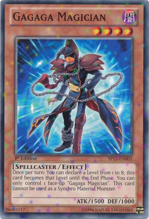 Gagaga Magician - SP13-EN002 - Starfoil Rare - Unlimited Edition
