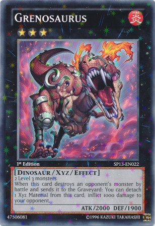 Grenosaurus - SP13-EN022 - Starfoil Rare - Unlimited Edition