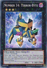 Number 34: Terror-Byte - SP13-EN025 - Starfoil Rare - Unlimited Edition