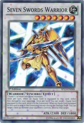 Seven Swords Warrior - SP13-EN048 - Starfoil Rare - Unlimited Edition