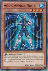 Aqua Armor Ninja - SP13-EN017 - Common - 1st Edition