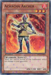 Achacha Archer - SP13-EN004 - Starfoil Rare - 1st Edition