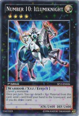 Number 10: Illumiknight - SP13-EN026 - Starfoil Rare - 1st Edition