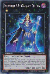 Number 83: Galaxy Queen - SP13-EN028 - Starfoil Rare - 1st Edition