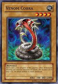 Venom Cobra - TAEV-EN005 - Common - 1st Edition