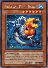 Frost and Flame Dragon - TAEV-EN033 - Secret Rare - 1st Edition