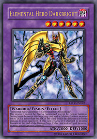 Elemental Hero Darkbright - TAEV-EN042 - Ultra Rare - 1st Edition