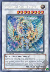 Avenging Knight Parshath - TDGS-EN000 - Secret Rare - 1st Edition