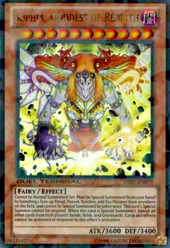 yugioh sophia deck Sophia, Goddess of Rebirth - HA07-EN055 - Secret Rare 800 If you control another Exosister monster Yu-Gi-Oh! Deck Building Challenge: Sophia