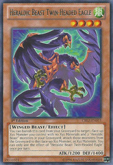 Heraldic Beast Twin-Headed Eagle - CBLZ-EN015 - Rare - Unlimited Edition