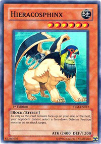 Hieracosphinx - TLM-EN012 - Super Rare - 1st Edition