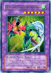 Elemental Hero Flame Wingman - TLM-EN035 - Ultra Rare - 1st Edition