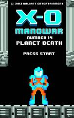 X O Manowar (Vu) #14 (Pd) Orderall 8 Bit Variant