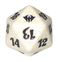 Magic Spindown Die - Dark Ascension White