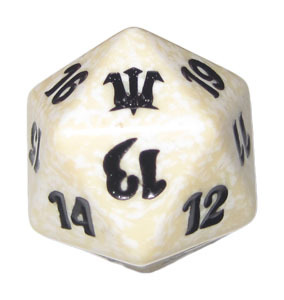 Magic Spindown Die - Innistrad - White