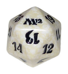 Magic Spindown Die - M12 Magic 2012 White