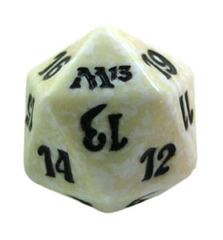 Magic Spindown Die - M13 Magic 2013 White