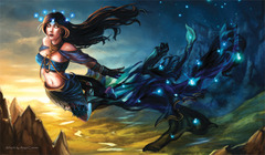 Artists of Magic Playmat - Nyx Greek Goddess