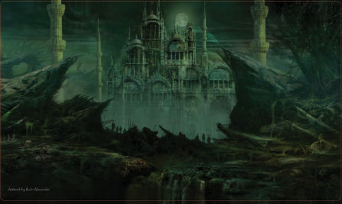 Artists of Magic Playmat - The Dead City