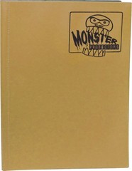 Monster Protectors 9 Pocket Matte Gold Binder