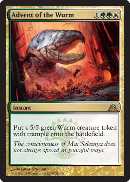 Advent of the Wurm - Foil