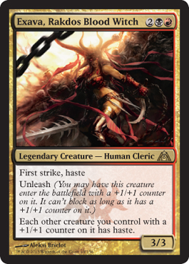 Exava, Rakdos Blood Witch - Foil