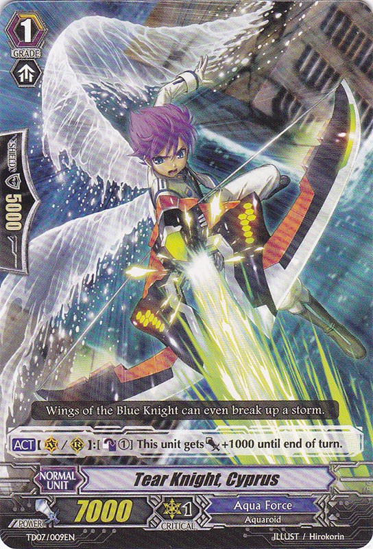 Tear Knight, Cyprus - TD07/009EN - TD Tear Knight, Cyprus - TD07/009EN - TD