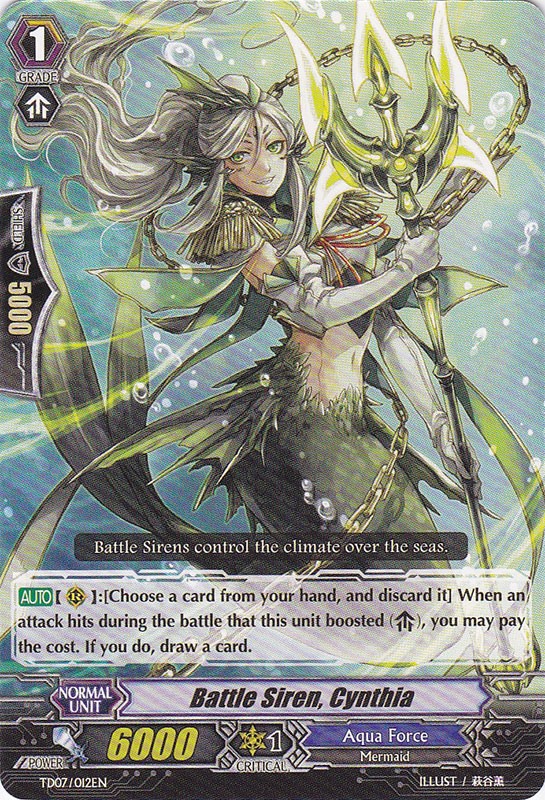 Battle Siren, Cynthia - TD07/012EN - TD Battle Siren, Cynthia - TD07/012EN - TD