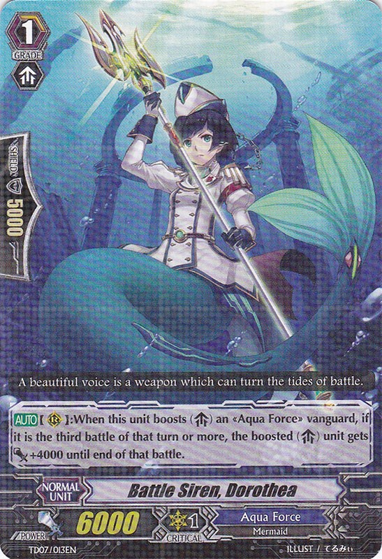 Battle Siren, Dorothea - TD07/013EN - TD Battle Siren, Dorothea - TD07/013EN - TD