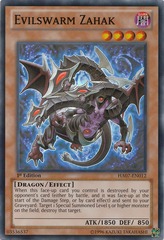 Evilswarm Zahak - HA07-EN012 - Super Rare - 1st Edition