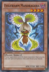 Evilswarm Mandragora - HA07-EN015 - Super Rare - 1st Edition