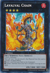 Lavalval Chain - HA07-EN019 - Secret Rare - 1st Edition