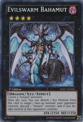 Evilswarm Bahamut - HA07-EN024 - Secret Rare - 1st Edition