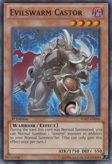 Evilswarm Castor - HA07-EN048 - Super Rare - 1st Edition