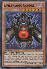 Evilswarm Coppelia - HA07-EN054 - Super Rare - 1st Edition